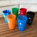 Tie-Dye Blue Fox Marine 16oz Silicone Cup