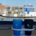 Tie-Dye Blue Fox Marine 16oz Silicone Cup